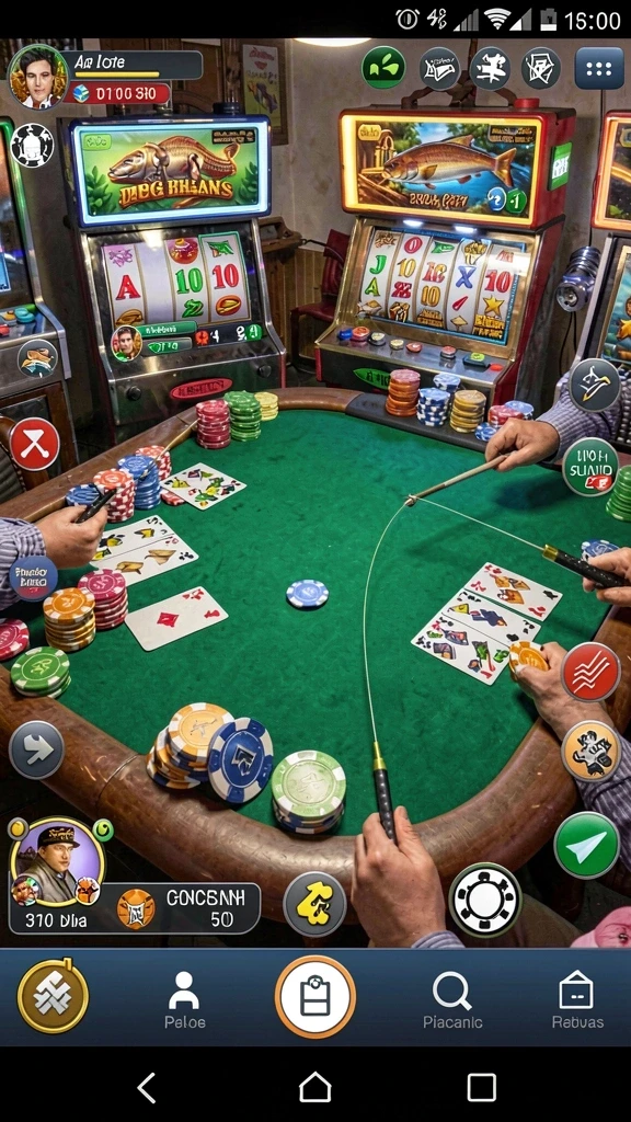 99sl - Screenshot dari pertandingan seru di mode multiplayer.
