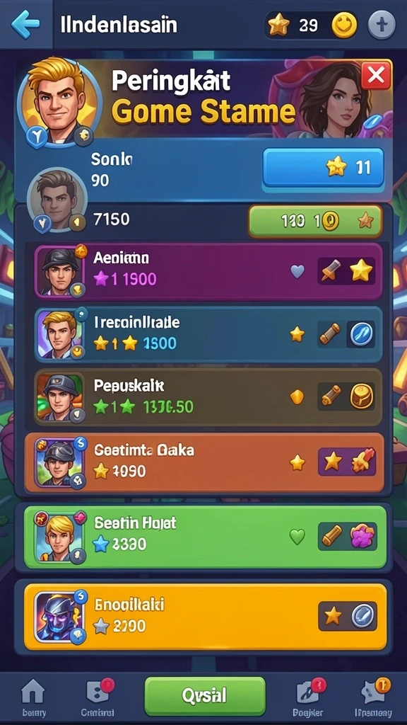 agenjitu - Menampilkan level yang menantang dengan berbagai hadiah menarik.