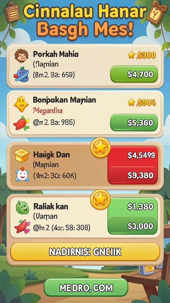 apigacor88 - Tampilan antarmuka yang intuitif dan menarik.