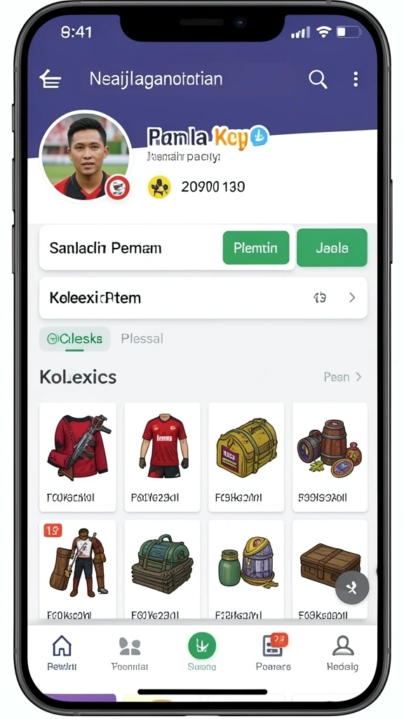 balaitoto - Tampilan antarmuka yang user-friendly dan menarik.