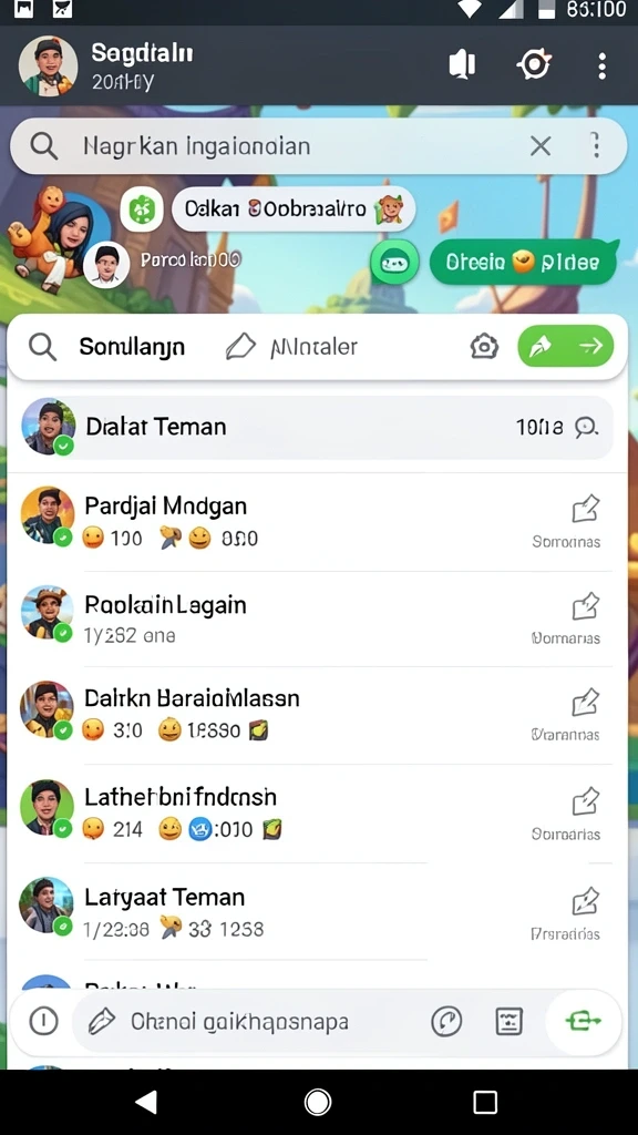 spbu77 - Tampilan antarmuka pengguna yang intuitif.