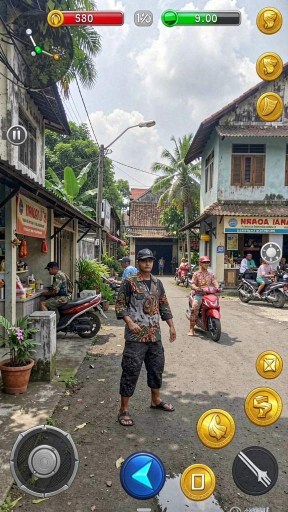 tegaltoto - Tampilan antarmuka aplikasi yang modern dan menarik.